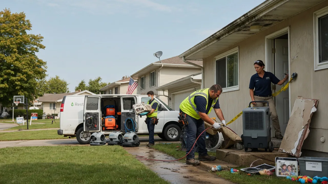 Water Damage Restoration in Corona, CA near me